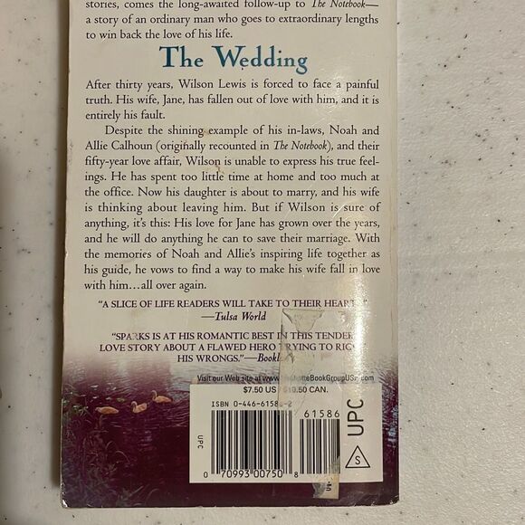 Nicholas Spark Book Bundle. 3 books. Paperback 
The Choice, The Wedding, True Be - Picture 6 of 8